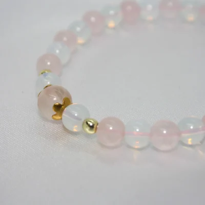 Set princes-Quarzo, Pietra di Luna Bracciale