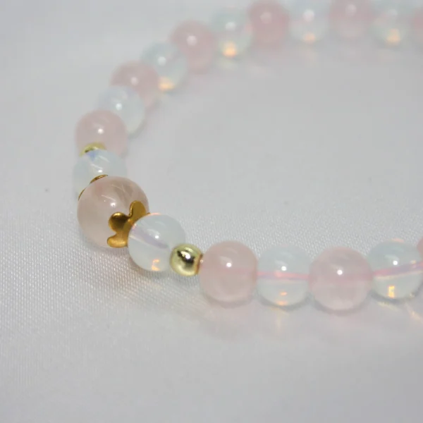 Set princes-Quarzo, Pietra di Luna Bracciale