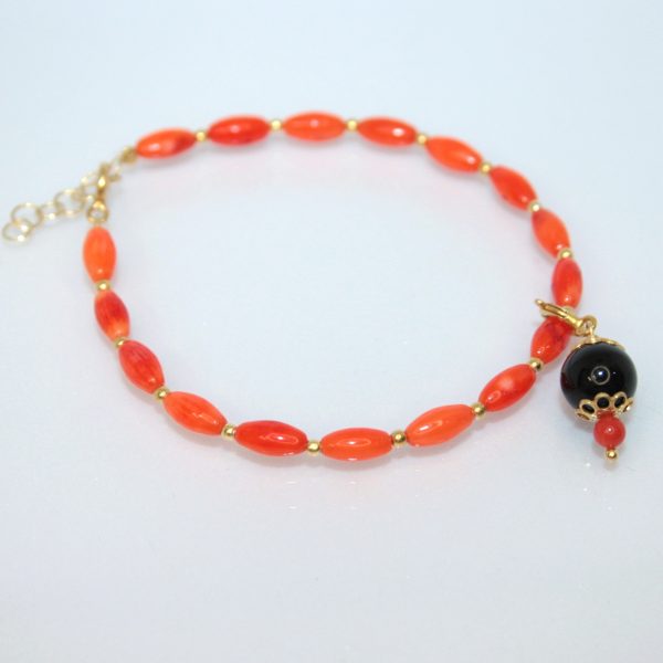 Braccialetti Perle e Corallo + Coccu - immagine 3