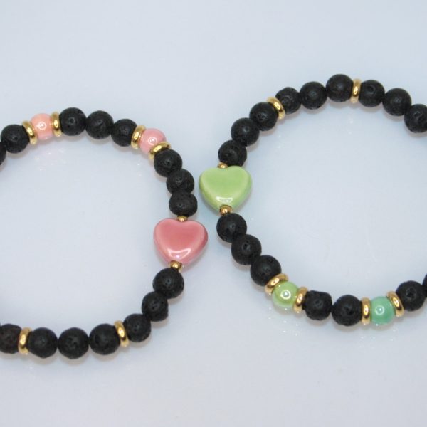 Bracciale Flex Cuore di Raku - immagine 4