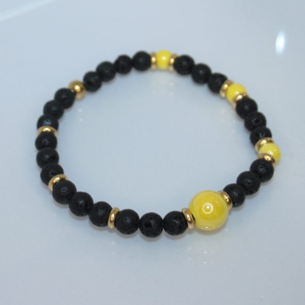 Bracciale Raku Flex Giallo