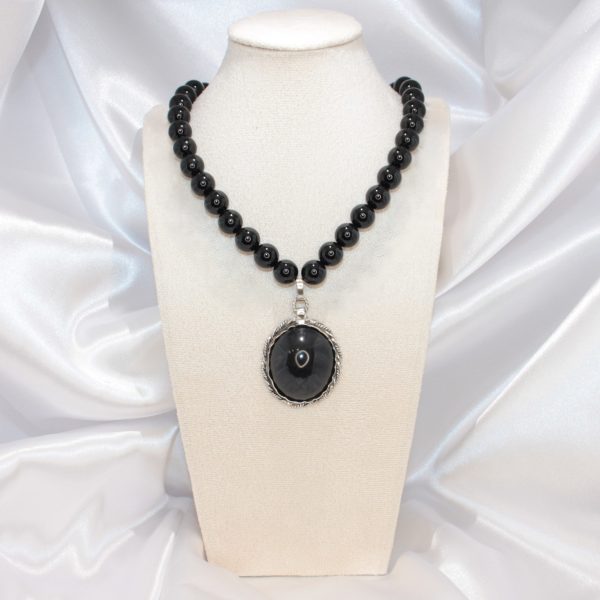 Collana Onice e Ossidiana - immagine 2