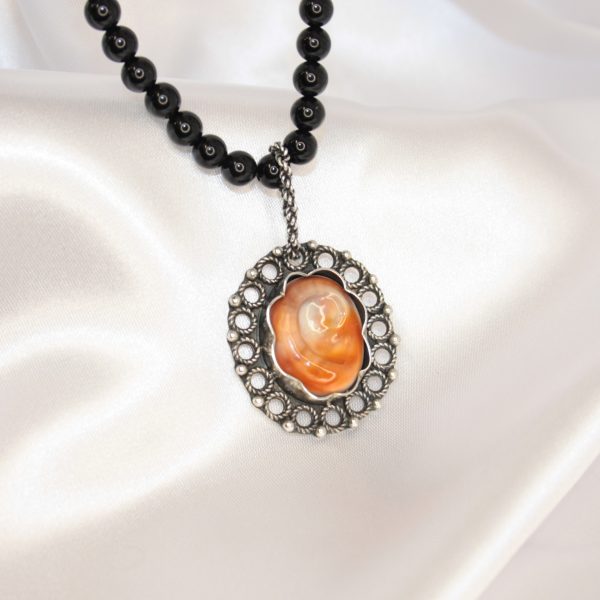 Collana Onice x Occhio di St. Lucia - immagine 2
