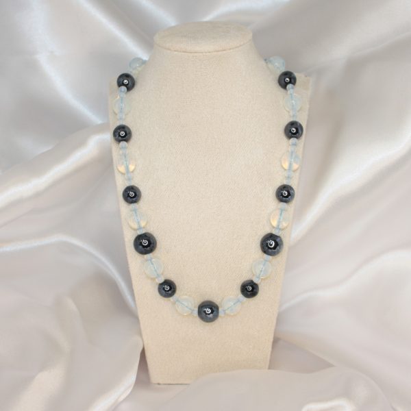 Collana Raku x Pietra di Luna