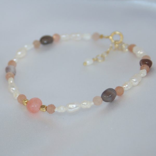 Set Perle di Fiume e Agata Botswana - immagine 4