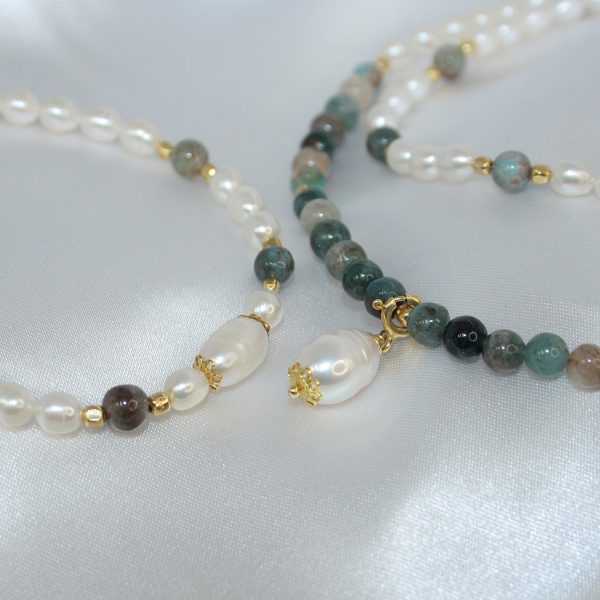 Set Perle e Agata Muschiata
