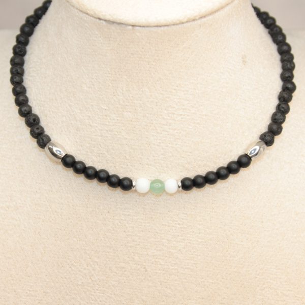 Set lavica girocollo - A (avventurina) - immagine 2