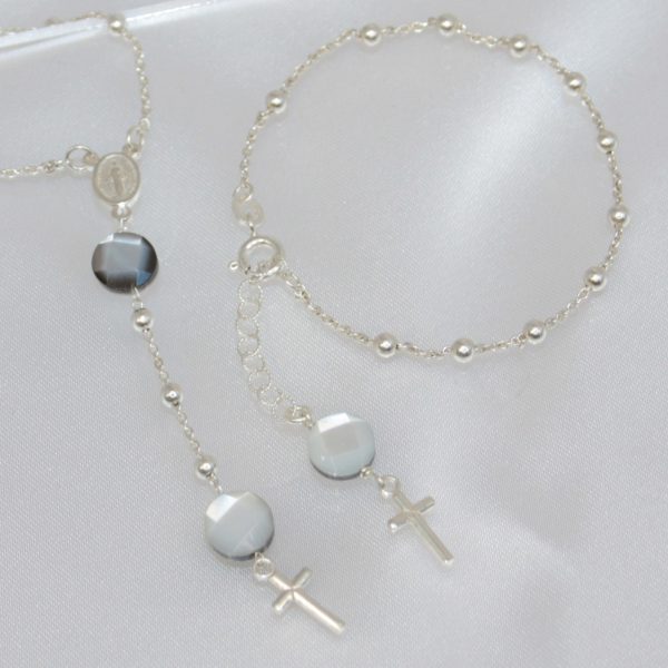 Bracciale Rosario in Madreperla - immagine 2