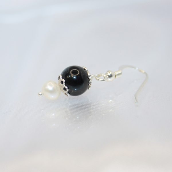 Orecchini ; Black and White - immagine 3