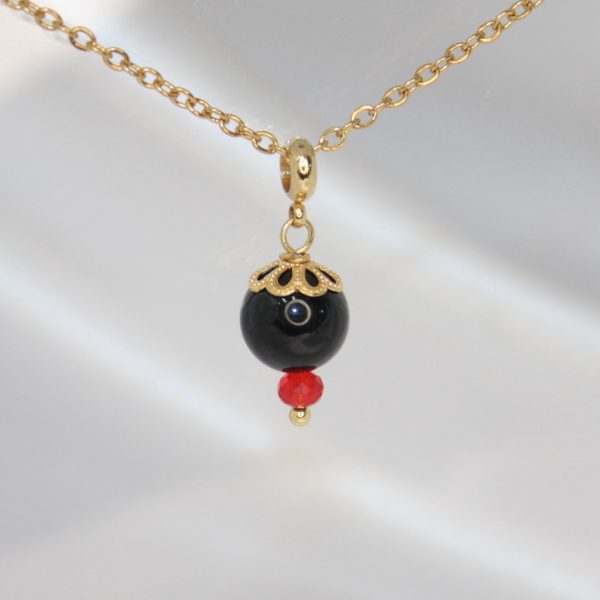Pendente Coccu+Cristallo (dorato)