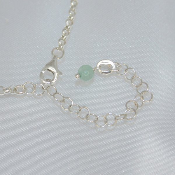 Collana ; Silver Avventurina x Scaramazze - immagine 2