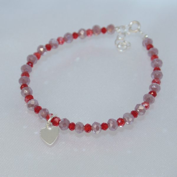 Set Crystall bracciale con pendente