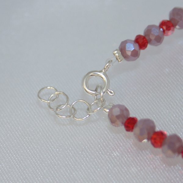 Set Crystall bracciale con pendente - immagine 2