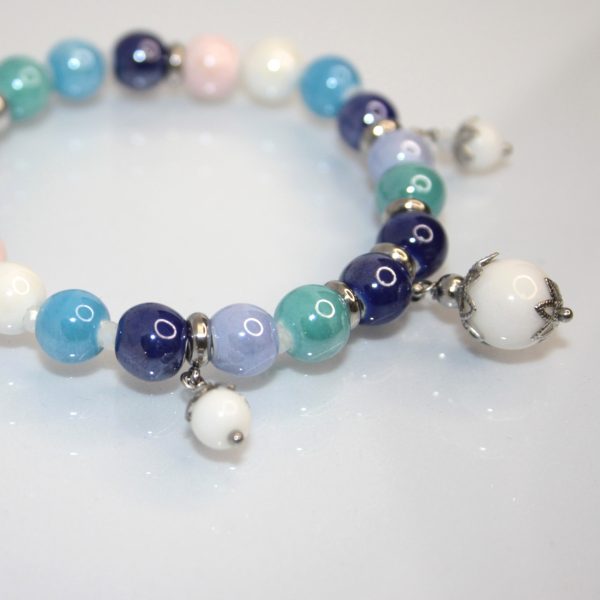 Bracciale raku pendenti - immagine 2