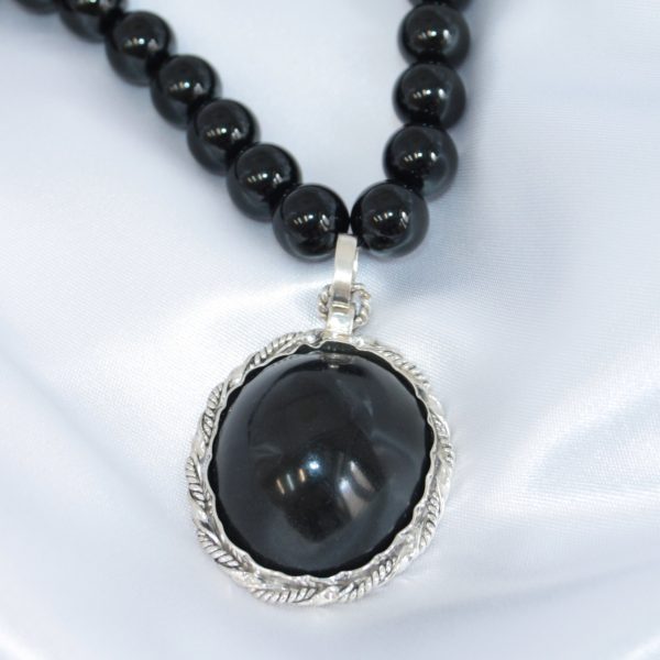 Collana Onice e Ossidiana - immagine 3