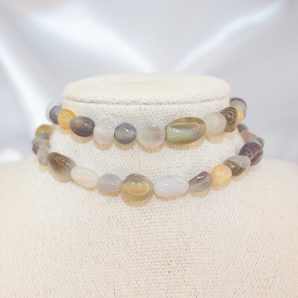 Collana Pietra Dura forme irregolari (Prezzo Alto)(Nuggets) - immagine 3